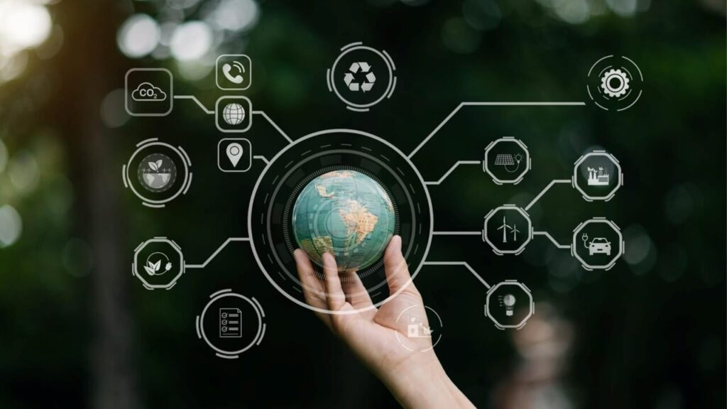 Implement ISO 14001 to meet global environmental standards and demonstrate sustainability commitment.