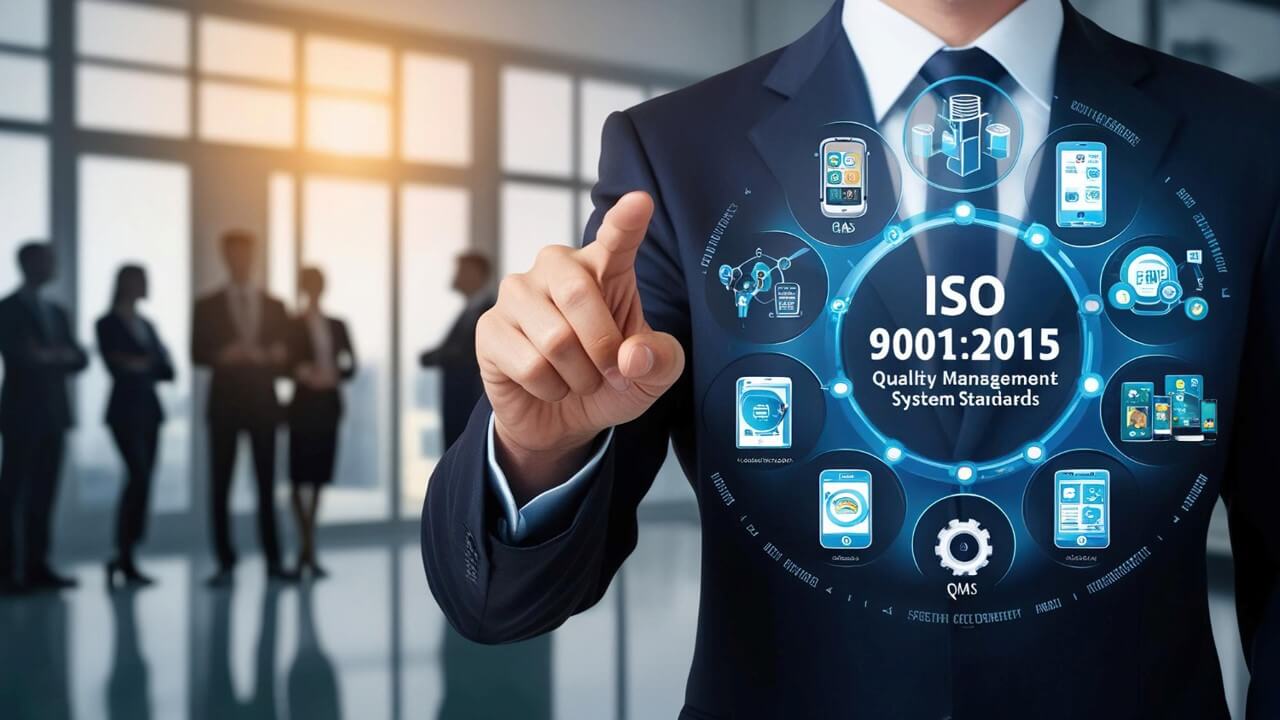 SQC consultants guide businesses to achieve ISO 9001:2015 certification for quality management services